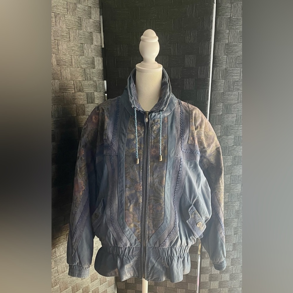 🔥🔥CLUB 66 California Tip Top VTG 80s LEATHER SUEDE Jacket Size Large